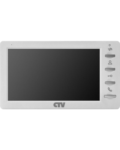 Монитор видеодомофона CTV-M1701 Plus (белый) в Ессентуках Абонентские IP устройства Pintop.ru