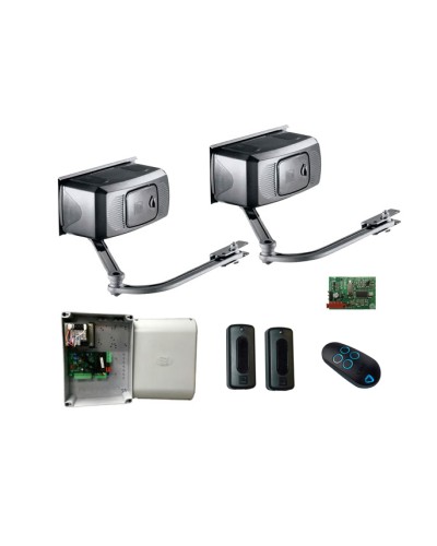 Комплект автоматики для двухстворчатых распашных ворот Came Комплект F1000 (до 800 кг до 4,0 м 30%) в Ессентуках Автоматизация ворот Pintop.ru