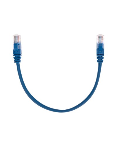 Патч-корд U/UTP, CAT 5e, RJ45-RJ45, 26AWG, LSZH, синий, 0,3м REXANT 02-0104-03 в Ессентуках Патчкорды (медные) Pintop.ru