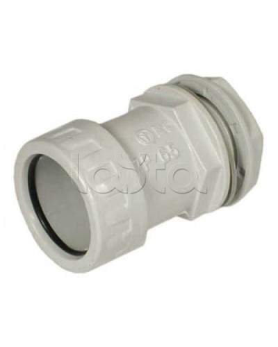 Муфта «труба-коробка» D16 мм , без галогена Экопласт 42716HF в Ессентуках Аксессуары для труб (ОКЛ) Экопласт Pintop.ru