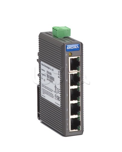 Коммутатор неуправляемый промышленный 5-портовый Moxa EDS-205A в Ессентуках Коммутаторы Pintop.ru