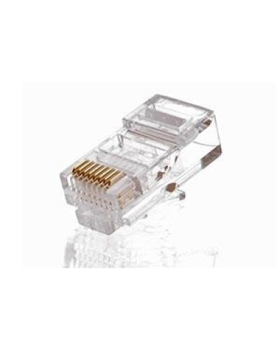 Разъем RJ-45 под витую пару категория 5е (1000 шт/уп) NETLAN EC-UP8P8C-5E-003-TR-1000 в Ессентуках Коннекторы Pintop.ru
