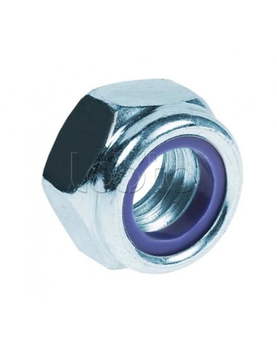 Гайка М12 с контрящим кольцом (DIN 985) (15 шт/уп) Промрукав (PR08.3669) в Ессентуках Крепеж Pintop.ru