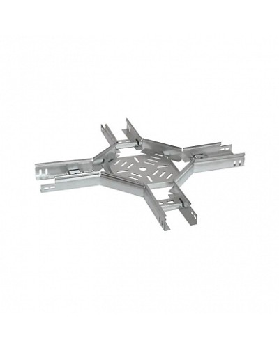 Х-образный ответвитель лестничный 600х200 (1,2 мм) Промрукав (PR08.5430) в Ессентуках Аксессуары для лотков Pintop.ru