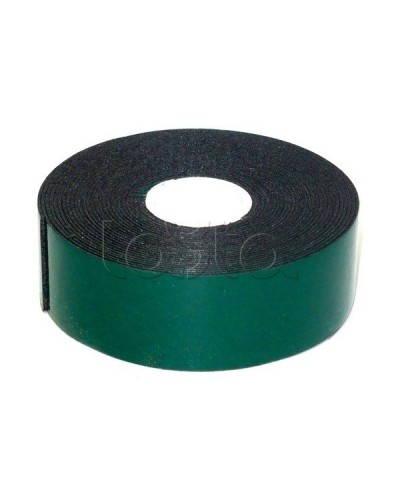 Скотч двухсторонний, зеленого цвета на черной основе, 25мм, 5метров REXANT 09-6125 в Ессентуках Аксессуары для кабель-канала Pintop.ru