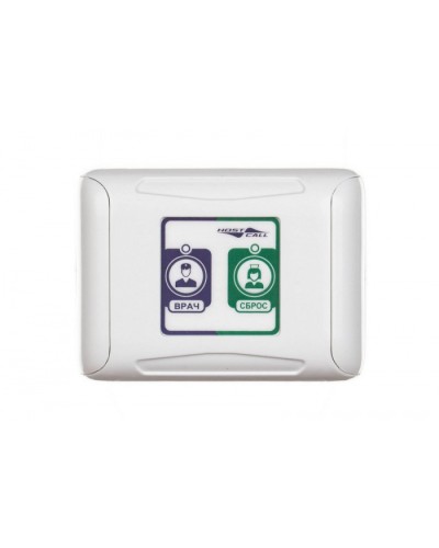 Кнопка присутствия/сброса и вызова врача Hostcall MP-434W2 в Ессентуках Система оповещения и трансляции Hostcall Pintop.ru