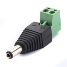 Коннектор Tantos РАЗЪЕМ TS DC штекер питания с клеммной колодкой, двухсекционный