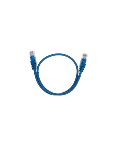 Патч-корд U/UTP, CAT 5e, RJ45-RJ45, 26AWG, LSZH, синий, 0,5м REXANT 02-0104-05 в Ессентуках Патчкорды (медные) Pintop.ru