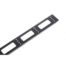 Органайзер кабельный вертикальный для стойки внешний с окнами 38U ЦМО ВКО-СТК-38-9005