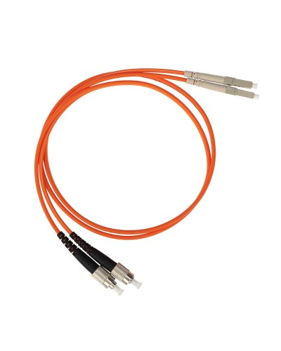 Патч-корд оптический переходной (MM), 50/125 (OM2), LC/UPC-FC/UPC, (Duplex), LSZH, 1м 50-3267 в Ессентуках Патч-корды оптические Pintop.ru