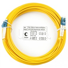 Шнур оптический duplex LC-LC 9/125 sm 20м LSZH Cabeus FOP(d)-9-LC-LC-20m