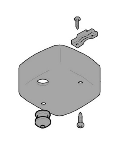 Крышка привода нижняя FLEX Came 119RID150 в Ессентуках Запчасти для шлагбаумов и автоматики Pintop.ru