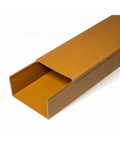 Кабель-канал бук 2-й замок 80х60 (18м/уп) Промрукав (PR.025445) в Ессентуках Огнестойкие кабельные линии Pintop.ru