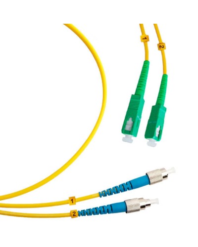 Шнур оптический duplex SC/APC-FC/UPC 9/125 sm 25м LSZH Cabeus FOP(d)-9-SC/APC-FC/UPC-25m в Ессентуках Патч-корды оптические Pintop.ru