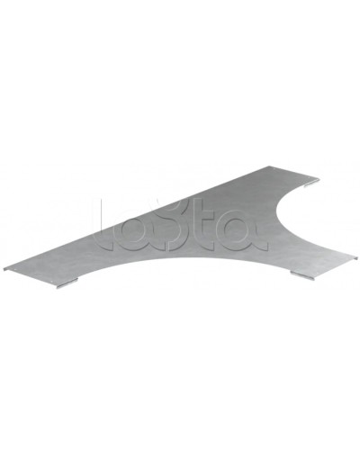 Крышка разв. лестн. LESTA Т-обр. осн. 200мм R600 HDZ IEK (CRT05D-4-200-10-HDZ) в Ессентуках Аксессуары для лотков Pintop.ru