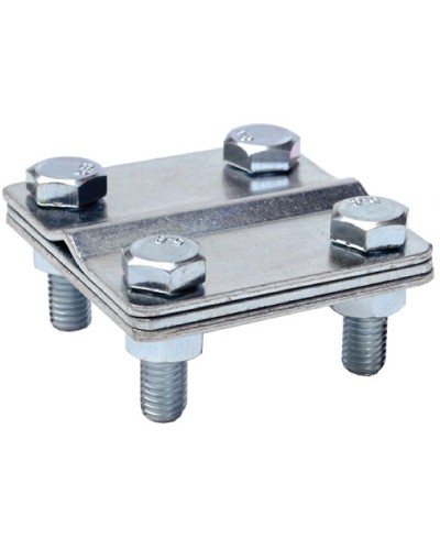 Соединитель пруток - полоса, 80х80 мм DKC NG3101 в Ессентуках Повороты, муфты, тройники Pintop.ru