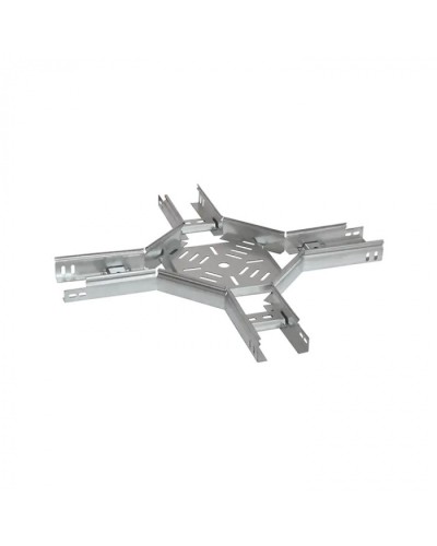 Х-образный ответвитель лестничный 200х100 (1,5 мм) Промрукав (PR08.5636) в Ессентуках Аксессуары для лотков Pintop.ru