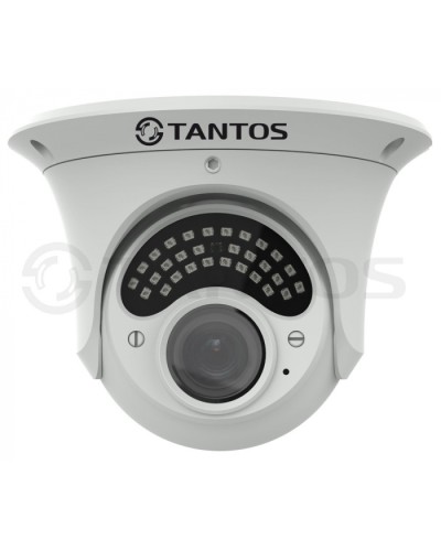 Камера видеонаблюдения уличная купольная Tantos TSc-E1080pUVCv (2.8-12) в Ессентуках Системы видеонаблюдения Pintop.ru