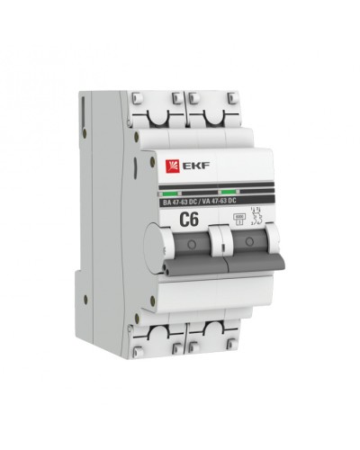 Дифференциальный автомат АВДТ-63 10А/30мА (характеристика C, электронный, тип АС) 6кА EKF (DA63-10-30e-AC) в Ессентуках Электротехническое оборудование Pintop.ru