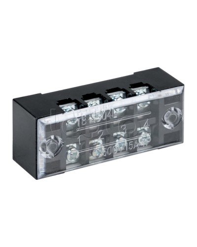 Терминал клеммный TB-1504 до 1,5 мм2 15A 4 клеммные пары EKF PROxima (tb-1504) в Ессентуках Клеммные колодки Pintop.ru