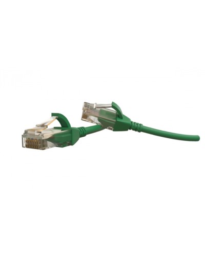 Патч-корд U/UTP Hyperline (PC-LPT-UTP-RJ45-RJ45-C6-3M-LSZH-GN) в Ессентуках Патчкорды (медные) Pintop.ru