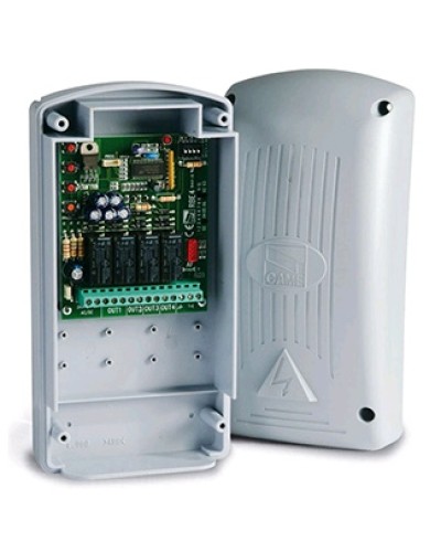 Внешний, двухчастотный, 4-канальный радиодекодер Came 806RV-0020 в Ессентуках Запчасти для шлагбаумов и автоматики Pintop.ru