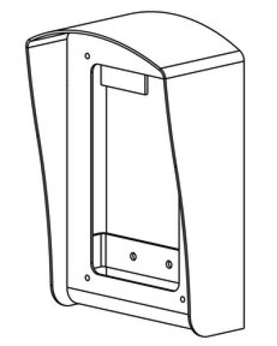 Комплект монтажный для блоков вызова БВД-406х, БВД-407х Vizit MKF-406 в Ессентуках Аксессуары для многоабонентных систем Pintop.ru