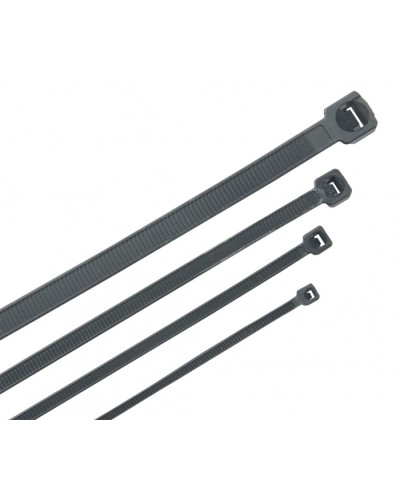 Хомут кабельный морозостойкий Хкм 4,8х380мм черный (100шт) IEK (UHH33-D048-380-100-K02) в Ессентуках Стяжки-хомуты Pintop.ru