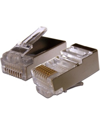 Коннектор RJ45 STP 8P8C, cat.5e TWT TWT-PL45/S-8P8C в Ессентуках Коннекторы и разъемы Pintop.ru