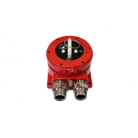 Извещатель пожарный ручной взрывозащищённый адресный Рубеж ExИП 535-1В-R3-А-MG1/2+3-М20