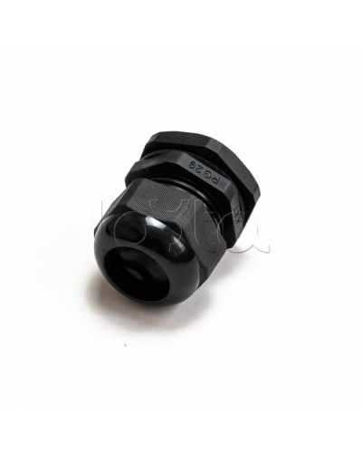 Кабельный ввод (сальник) PG 29 (IP68) d отверстия 18-25 мм черный (2 шт/уп) Промрукав (PR08.7077) в Ессентуках Аксессуары для лотков Pintop.ru