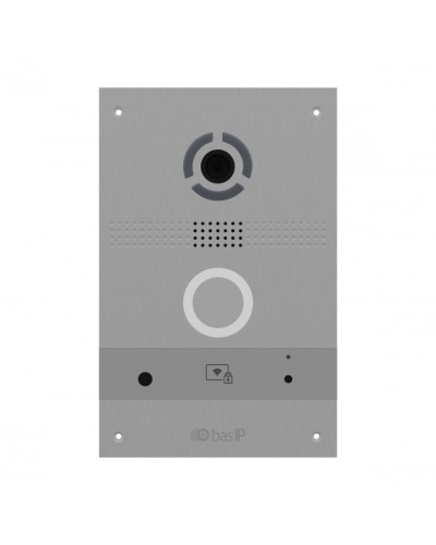 Панель вызывная индивидуальная BAS-IP AV-08FB SILVER в Ессентуках Вызывные видеопанели малоабонентные Pintop.ru