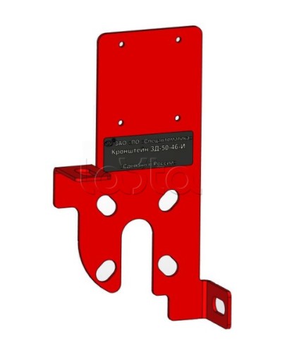 Кронштейн Спецавтоматика ЗД-50-46-И (для УКПЗА v1, v2) в Ессентуках Затворы дисковые Pintop.ru