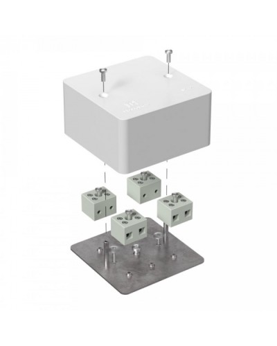 Коробка огнестойкая для кабель-канала 40-0460-FR6.0-8 Е15-Е60 (латунь) 85х85х45 Промрукав (40-0460-FR6.0-8-Е60) в Ессентуках Распределительные коробки Pintop.ru