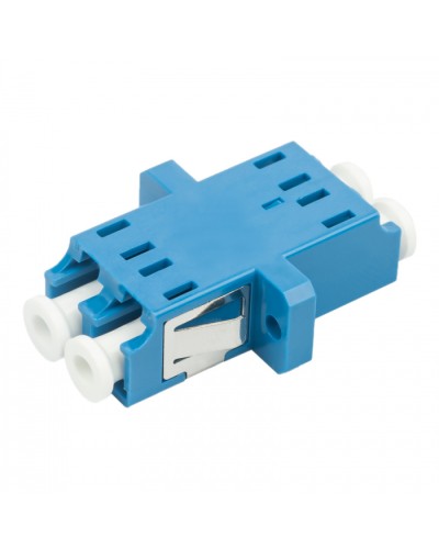 Адаптер оптический проходной LC-LC, OS2, дуплекс (duplex), синий Datarex DR-541102 в Ессентуках Коммутационные изделия Pintop.ru