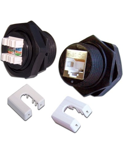 Индустриальный модуль Keystone, RJ45, cat.5e, STP, 180 градусов, IP68 LANMASTER (LAN-OK45S5E/180-WP) в Ессентуках Коммутационные изделия Pintop.ru