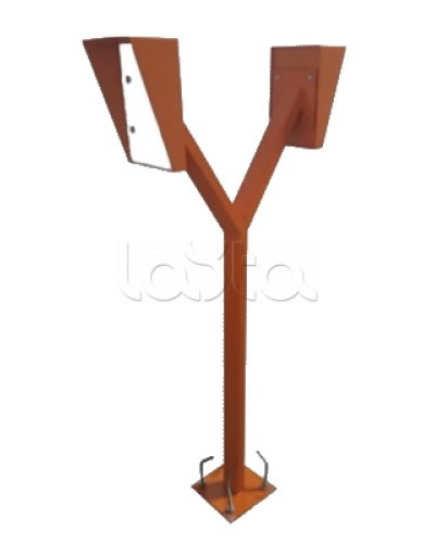 Стойка для считывателя Аякс 150х250 мм, оранжевая, Базовая, двусторонняя Магнито-контакт в Ессентуках Дополнительное оборудование для СКУД Pintop.ru