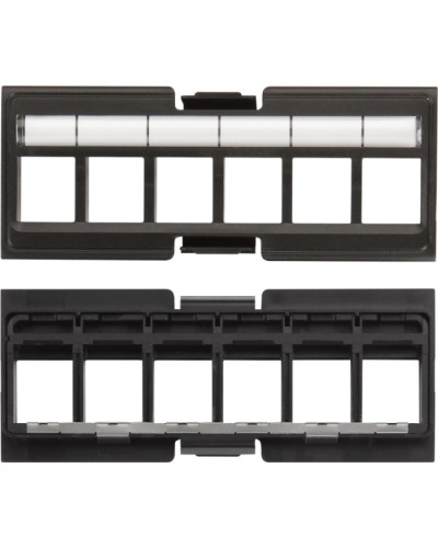 Вставка под кейстоны в модульную панель, экранированная, 6 портов, без шторок LANMASTER LAN-FRM-IN-6OK-SXX в Ессентуках Коммутационные изделия Pintop.ru