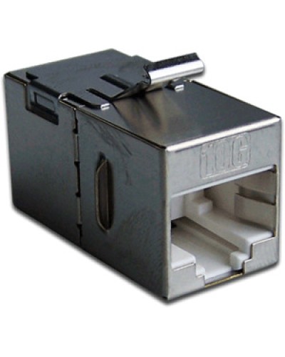 Повторитель портов RJ-45, экранированный, кат.6A, формата Keystone LANMASTER LAN-KCP45S6A в Ессентуках Проходные адаптеры Pintop.ru