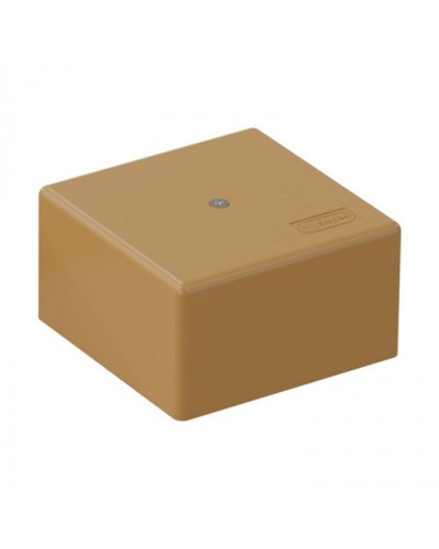 SD3 Коробка распределительная для о/п, для монтажного пистолета 75x75x40мм, (беж.) Экопласт (72932BG) в Ессентуках Распределительные коробки Pintop.ru