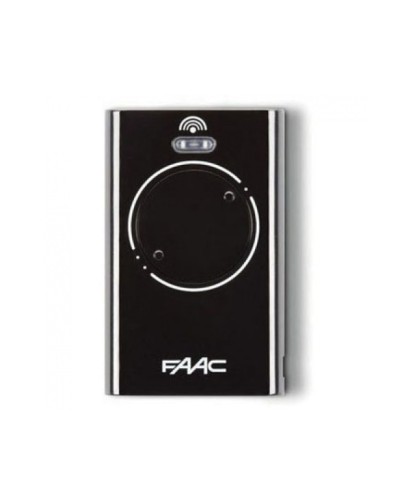 Брелок-передатчик 2-канальный Faac 7870091 (черный) в Ессентуках Устройства радиоуправления для шлагбаумов и автоматики Pintop.ru