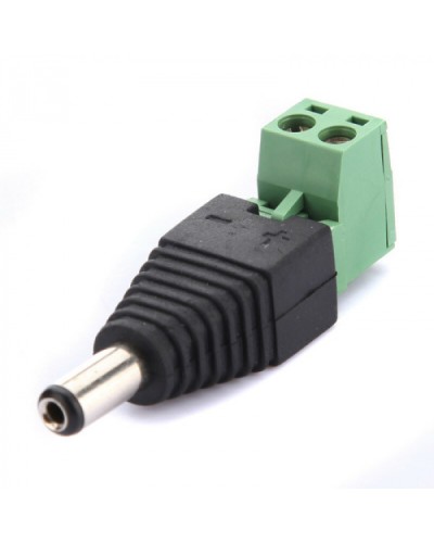 Коннектор Tantos РАЗЪЕМ TS DC штекер питания с клеммной колодкой, двухсекционный в Ессентуках Коннекторы Pintop.ru