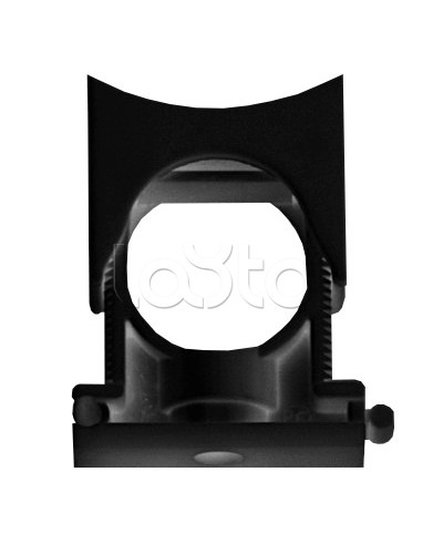 Держатель с крышкой DN23-29мм, полиамид,чёрный DKC (PASW2329N) в Ессентуках Держатели, клипсы, скобы Pintop.ru