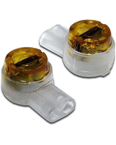 Соединитель проводов 0.4-0.9 мм, изолированный (скотчлок), прямое соединение, гель TWT TWT-SLC-UY2 в Ессентуках Клеммные колодки Pintop.ru