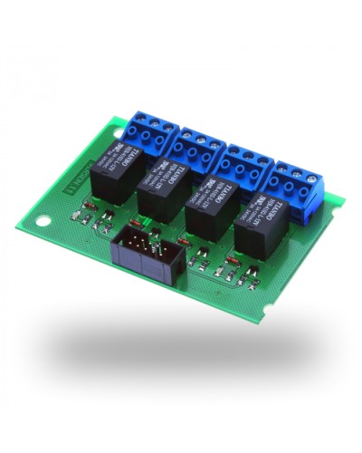 Расширитель релейный Parsec NMO-04 в Ессентуках Сетевая СКУД Parsec Pintop.ru