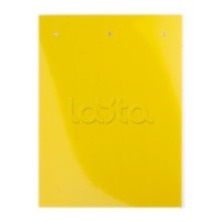 Табличка полужесткая. Установка в держатель. Для маркировки модульного оборудования. ПВХ-0,5. Желтый DKC TAS35