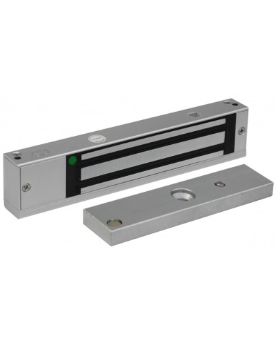 Smartec ST-EL140DL-SL - Электромагнитный замок, внутреннее исполнение, СИД, датчик положения двери, 12 VDC / 250мА, усилие 140-150 кг. в Ессентуках Электромагнитные замки Pintop.ru