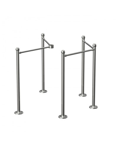 Ограждение угловое Ростов-Дон ОУ-Р (Хром) в Ессентуках Ограждения Pintop.ru