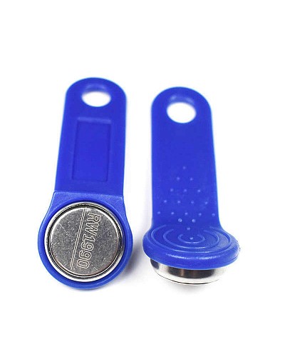 Электронный ключ Touch Memory AccordTec AT-DS 1990 синий в Ессентуках Оптовые идентификаторы Pintop.ru