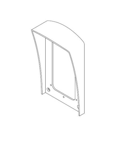 Комплект монтажный для блоков вызова БВД-406х, БВД-407х, БВД-408х Vizit МК-406 в Ессентуках Аксессуары для многоабонентных систем Pintop.ru